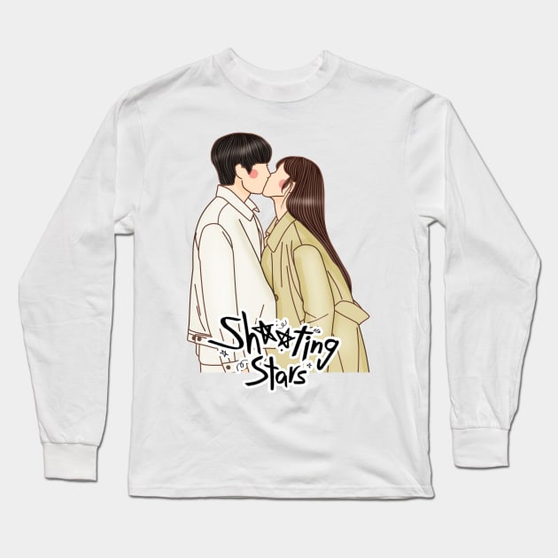 Shooting Stars Kdrama Long Sleeve T-Shirt by ArtByAzizah